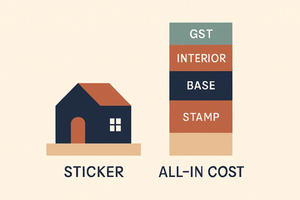 True cost of ownership visual for Amberstone Ventara